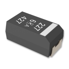 【T598B225M035ATE150】CAP 2.2UF 35V TANT POLYMER B  テーピングサービス品