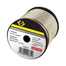 【T6052 52】SOLDER WIRE 99/1 SN/CU ROSIN 2MM