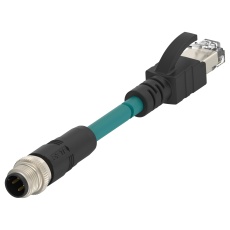 【TCD2473A201-003】SENSOR CORD 4P M12 PLUG-RJ45 PLUG 1.5M