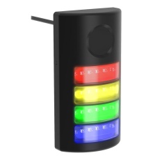【TLF100PDLBGYR】SIGNAL TOWER FLASHING/STEADY 24V BGRY