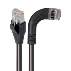 【TRD695SZRA7BLK-10】ENET CORD CAT6 R/A RJ45 PLUG-PLUG 10’