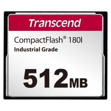 【TS512MCF180I】COMPACT FLASH CARD 512MB MLC NAND SLC