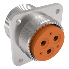 【TVM00DS-33-22P】CIRCULAR CONN RCPT 6POS WALL MOUNT