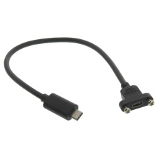 【U3A00056-03M】USB CABLE 2.0 TYPE C PLUG-C RCPT 0.3M