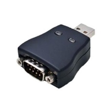 【USB2-F-1001-A】CONVERTER USB TO RS232 W/MALE DB9 CONN
