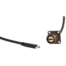 【USB3CFTV7ZN015】USB CABLE 3.2 C PLUG-C RCPT 150MM