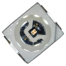 【VLMU3100-GS08】LED ULTRA VIOLET 405NM PLCC-2  テーピングサービス品