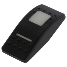 【VVAAC00-000】ROCKER SWITCH CAP RECTANGULAR BLACK