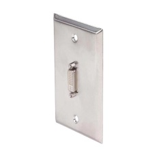 【WPDVIFF】WALL PLATE SS FEMALE DVI ADAPTOR