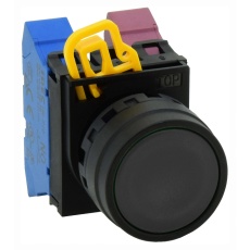 【YW1B-M1B】ACTUATOR PUSHBUTTON SWITCH/PLASTIC/BLK