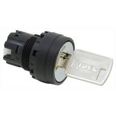 【YW1K-2A】ACTUATOR KEY SELECTOR SW/PLASTIC 2 POS