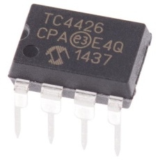 【TC4426CPA】MOSFETゲートドライバ 1.5 A PDIP 2 8-Pin ローサイド 反転 スルーホール