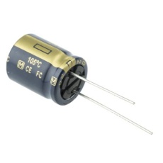 【EEUFC1E182】コンデンサ 1800μF 25V dc