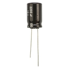 【ECA1CHG222】コンデンサ 2200μF 16V dc