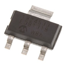 【MCP1824ST-3302E/DB】電圧レギュレータ 低ドロップアウト電圧 3.3 V 3+Tab-Pin