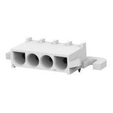 【643230-1】基板接続用ソケット 4極 6.35mm スルーホール実装