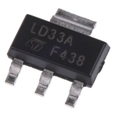 【LD1117AS33TR】電圧レギュレータ 低ドロップアウト電圧 3.3 V 3+Tab-Pin
