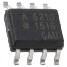 【ACSL-6210-00RE】フォトカプラ 表面実装 チャンネル数：2 ロジックゲート出力