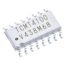 【TCMT4100】フォトカプラ 表面実装 チャンネル数：4 トランジスタ出力