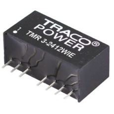 【TMR 3-2421WIE】DC-DCコンバータ Vout：±5V dc 9 → 36 V dc 3W