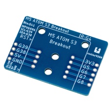 【SSCI-092807】M5ATOMS3用ピッチ変換基板(基板のみ)
