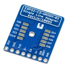 【SSCI-100939】ESP32-C3-WROOM-02ピッチ変換用基板シンプル版(基板のみ)