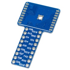 【SSCI-100953】ESP32-C3-WROOM-02ピッチ変換用基板T型(基板のみ)
