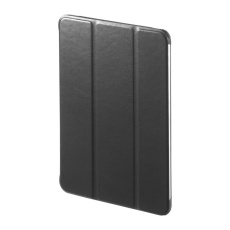 【PDA-IPAD1707BK2】iPad Pro 11インチ（M4/2024）用合成皮革ケース（ブラック）