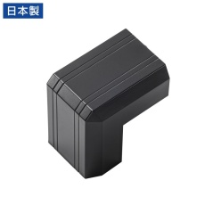 【CA-KK22BKD】CA-KK22BK用ケーブルカバー（幅22mm、出角、ブラック）