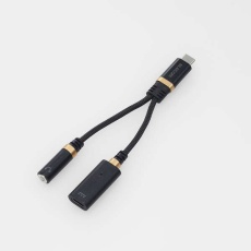 【MPA-C35DSPDBK】USB Type-C(TM) - φ3.5mm変換ケーブル(高耐久/27W)