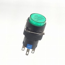 楽天市場】照光式押しボタン 薄型ドームクリア 30φ （リード