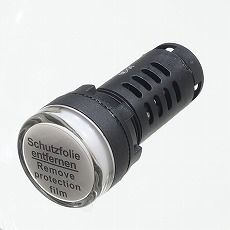 【AD16-22SS24V】φ22 2色LEDパイロットランプ(赤・緑・24V)