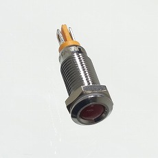【GQ8A-D/J/N12VR】φ8LEDブラケット(赤色・12V)