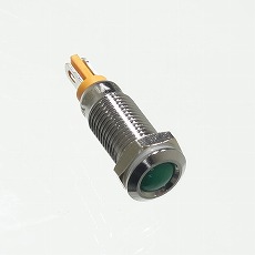 【GQ8A-D/J/N12VG】φ8LEDブラケット(緑色・12V)