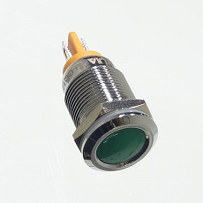 【GQ12A-D/J/N6VG】φ12LEDブラケット(緑色・6V)