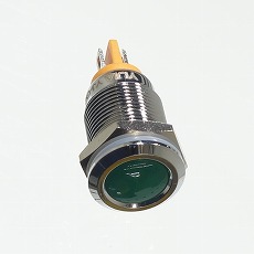 【GQ12A-D/J/N24VG】φ12LEDブラケット(緑色・24V)