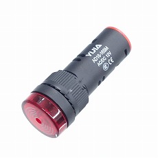 【AD16-16SM12VR】φ16照光式ブザー(赤色・12V)