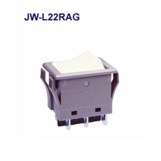 【JW-L22RAG】Lタイプ 全モールドロッカスイッチ(TV-8適合)JWシリーズ