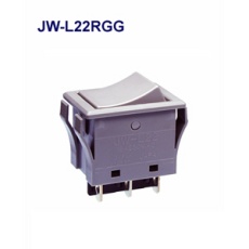 【JW-L22RGG】Lタイプ 全モールドロッカスイッチ(TV-8適合)JWシリーズ