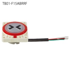 【TB01-F15ABRRF】ユニバーサルデザイン照光式押しボタンスイッチ(TB01シリーズ)