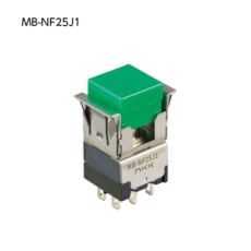 【MB-NF25J1】ワンタッチ取付け形軽タッチ押しボタン(Mシリーズ)