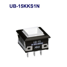 【UB-15KKS1N】角形押しボタンスイッチ(UBシリーズ)