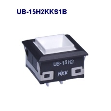 【UB-15H2KKS1B】角形照光式押しボタンスイッチ(UBシリーズ)