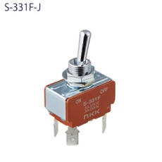 【S-331F-J】差し込み端子形小形トグルスイッチ(Sシリーズ)