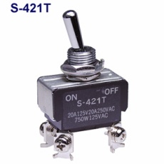 【S-421T】小形トグルスイッチ(Sシリーズ)