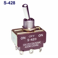 【S-428】小形トグルスイッチ(Sシリーズ)