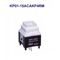 【KP01-15ACAKP4RM】照光式押しボタンスイッチ(KP01シリーズ)