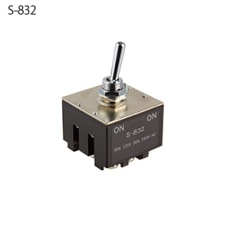 【S-832】大電流用小形トグルスイッチ(Sシリーズ)