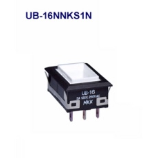 【UB-16NNKS1N】長角形押しボタンスイッチ(UBシリーズ)