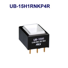 【UB-15H1RNKP4R】長角形照光式押しボタンスイッチ(UBシリーズ)